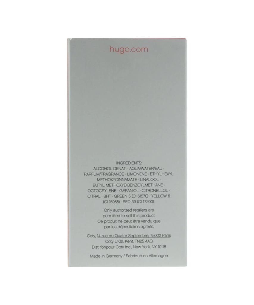 Hugo Boss Mens Iced Eau de Toilette 75ml Spray - Orange - One Size